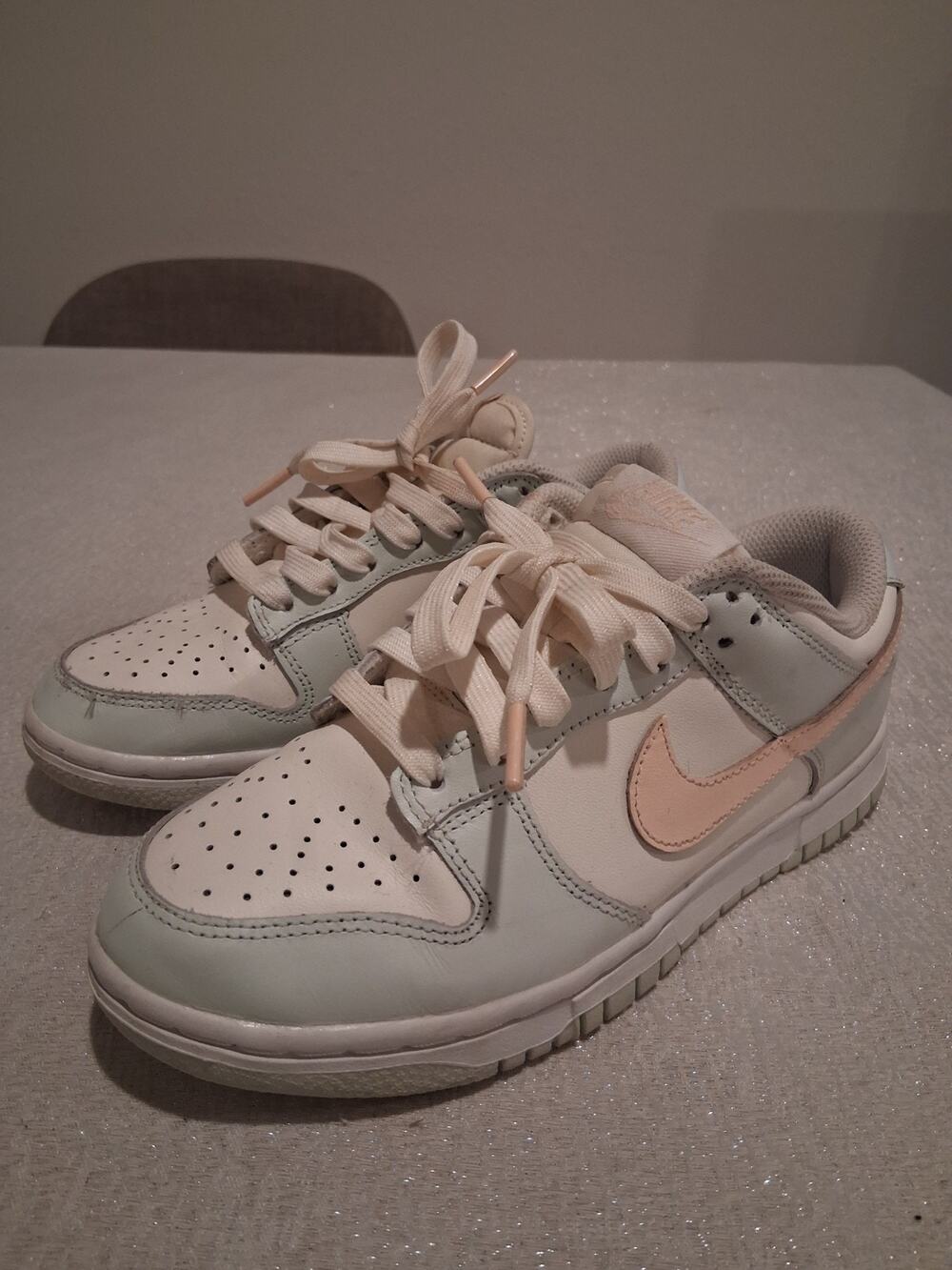 Nike Dunk Low Barely Green Womens Size 5 3Y DD1503-104